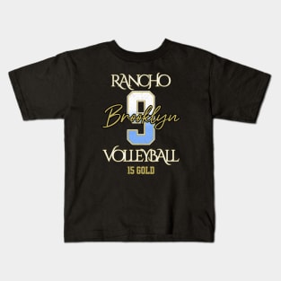 Brooklyn #9 Rancho VB (15 Gold) - Black Kids T-Shirt